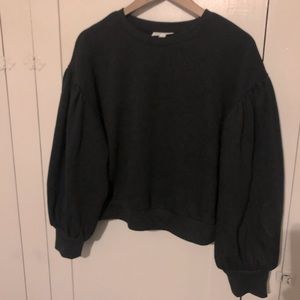 Balloon sleeve sweatshirt NWT